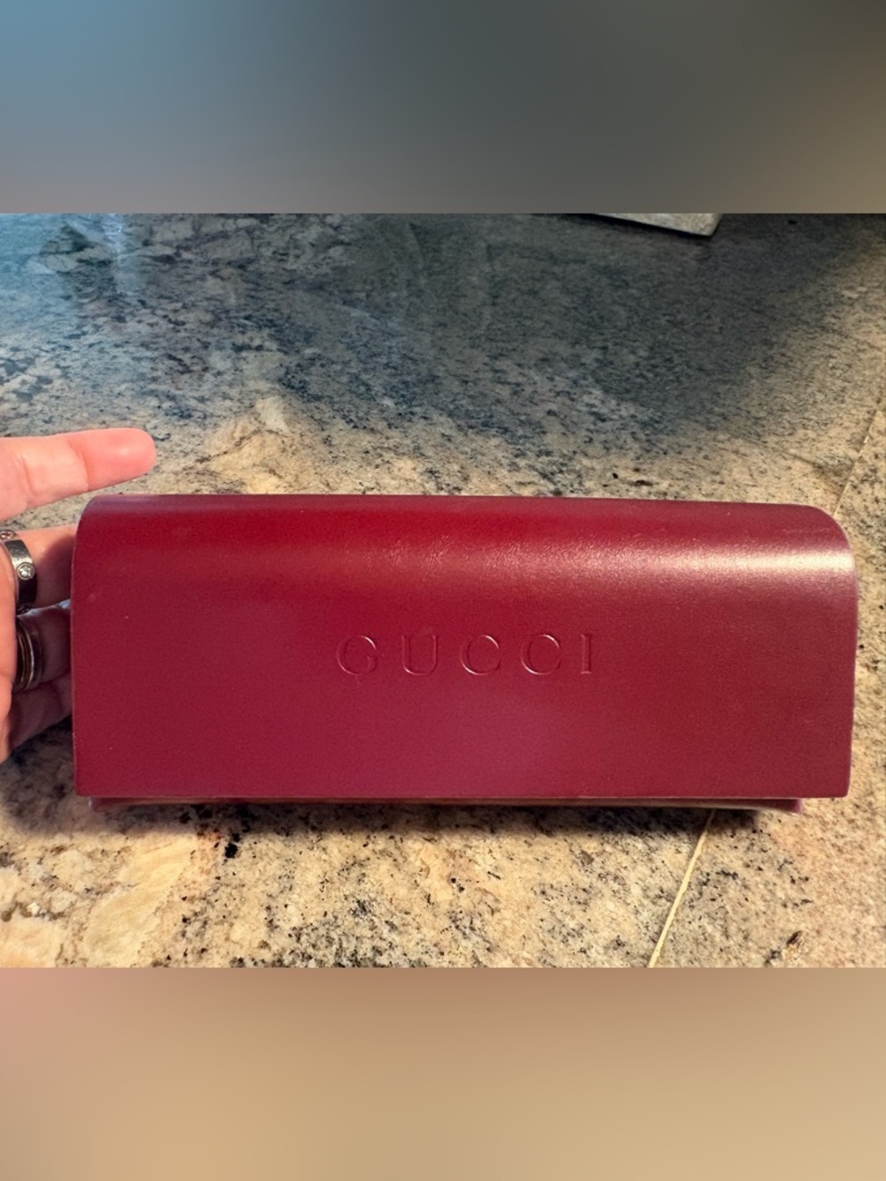 Gucci Silver Round Metal Glasses - Picture 6 of 7